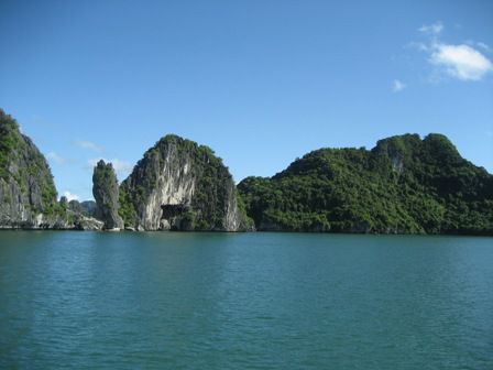 in der Halong Bay
