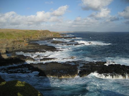 ein herrlicher Strandabschnitt von Philip Island