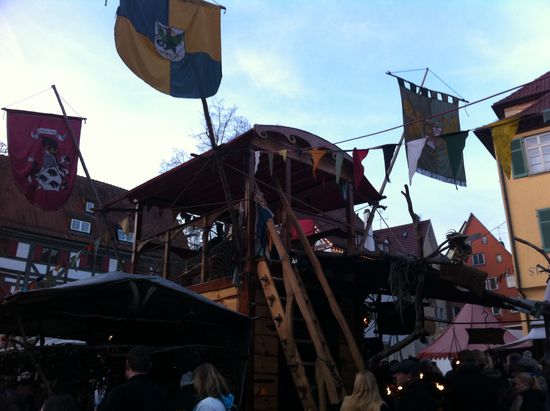 Mittelalterlicher Weihnachtsmarkt