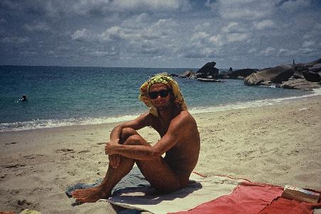 am Ende vom Lamai Beach