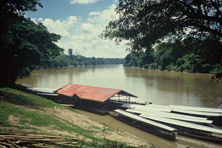Bootsanlegestelle zum Taman Negara