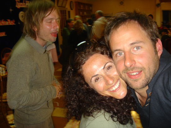 Oswaldo aus Chile und im Hintergrund Tim aus England