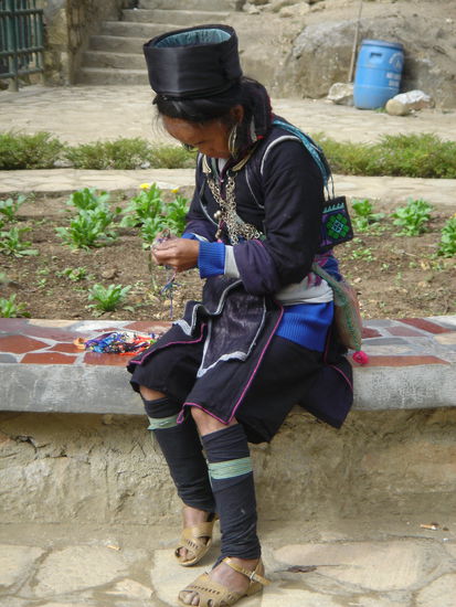 Typische Tracht in Sapa