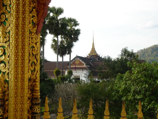 Aussicht vom Royal Palace in Luang Prabang
