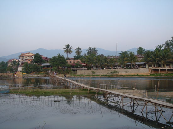 Aussicht von unserem Guesthouse
