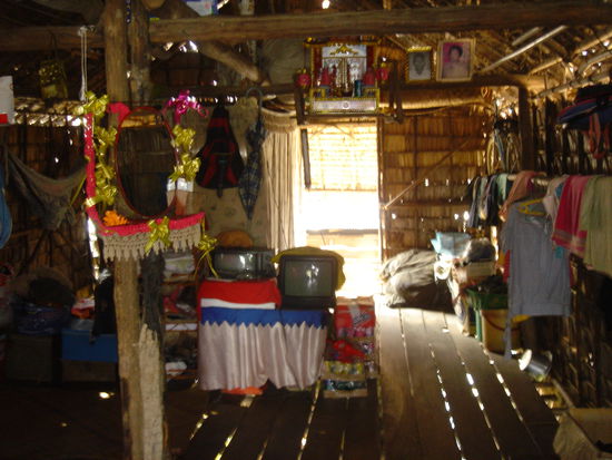 Von innen, sogar mit Fernseher