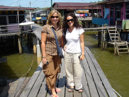 Auf dem Floating Village