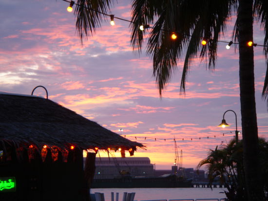 Sonnenuntergang in Labuan