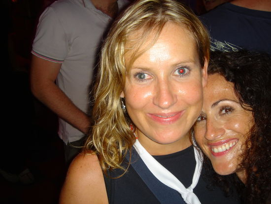 schweissgebadet in der Paddy's Bar