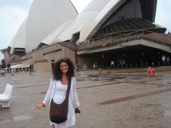 Vor dem Opera House, endlich eine kleine Regenpause