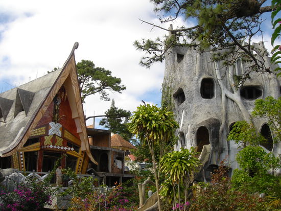 Crazy House in Dalat, ist uebrigens ein Hotel