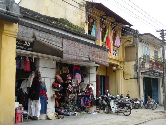 Einer der vielen Shops in Hoi An