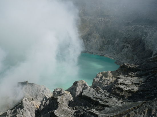 Seekrater, ein gigantischer Anblick