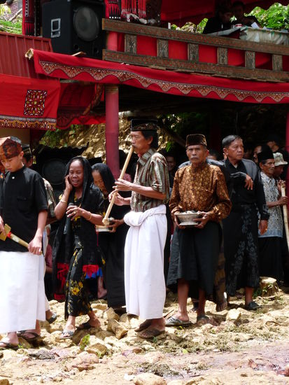Zeremonie in Tana Toraja