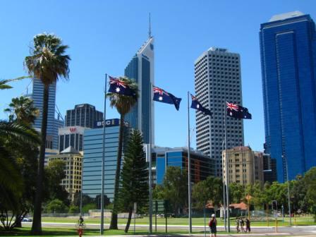 Skyline von Perth