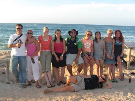 Andrew, Steffi, Emma, ich, Paul, Nicole, Ai, Jessica, Carlotta & Skippy (Carn fotografiert)