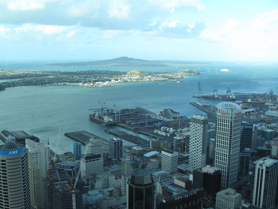 Blick ueber Auckland