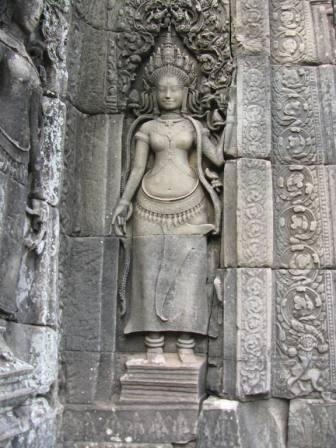 Relief im Bayon