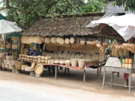 auf dem Weg nach Banteay Srei