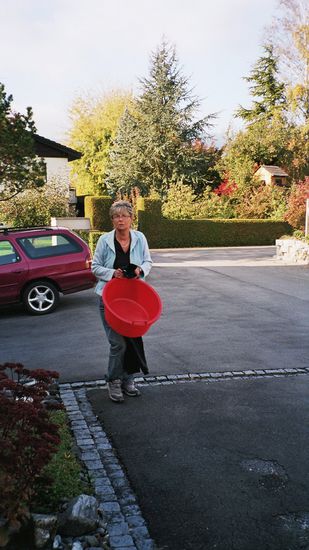 Das WoMo muss ausräumt und geputzt werden.