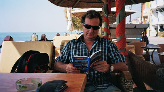 Lektüre über die Insel Thassos