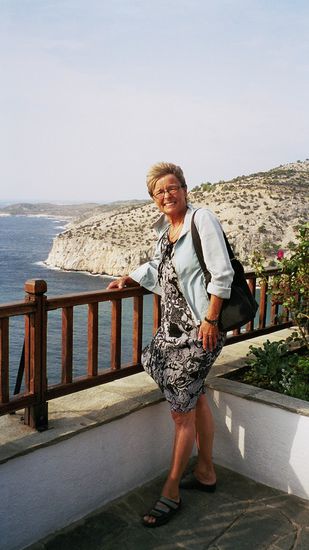 Blick vom Kloster Archangelos Michael