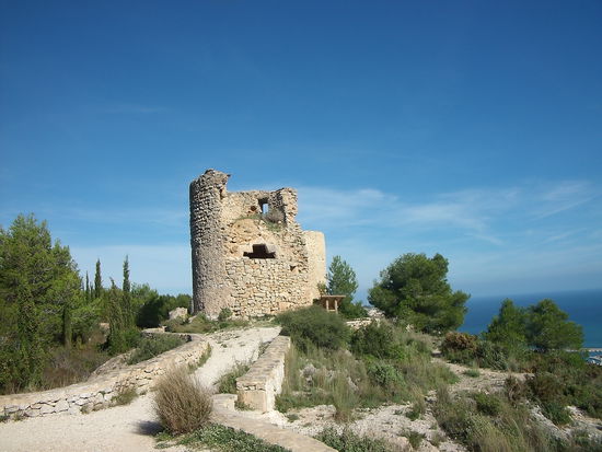 Els Molins, (Alte Windmühlen) ein schöner Aussichtspunkt