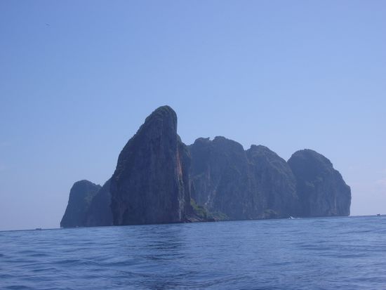 Auf dem weg zur Maya Bay