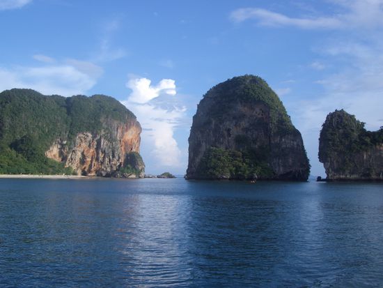 Einfahrt nach Ao Nang... sehr erhaben.