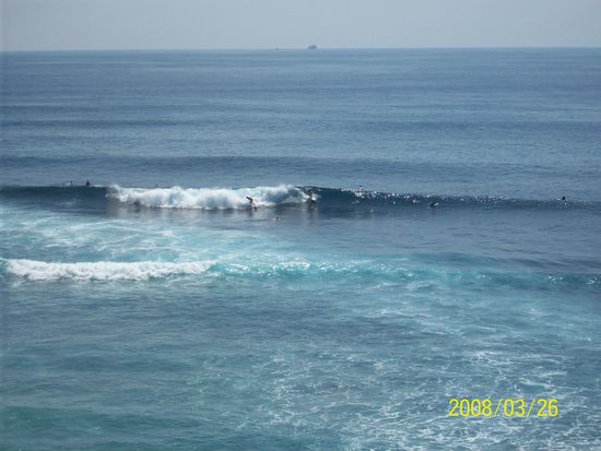 ... doch hier im sueden kommen leider meist nur die vielen surfer auf ihre rechnung