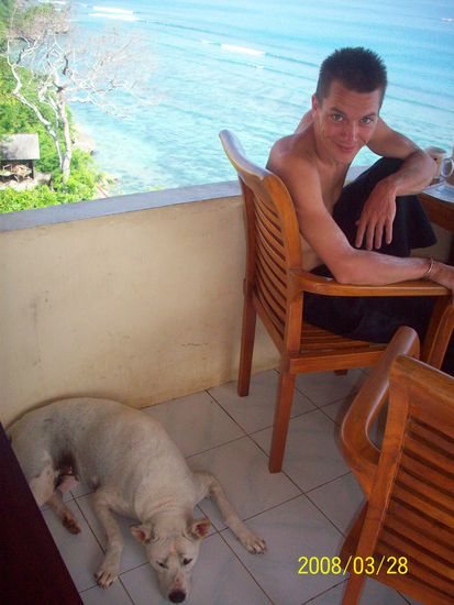 und auch hier gab es einen hundefreund: bobby