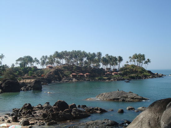 kleine bucht zwischen palolem und patnem