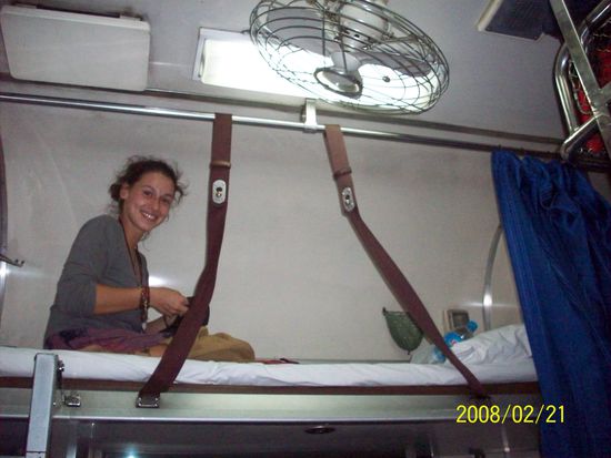 im luxurioesen nachtzug...