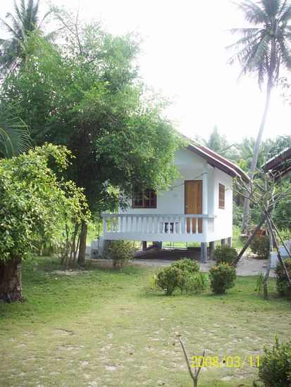 bungalow nr.4 zurueck im sp resort in baan tai