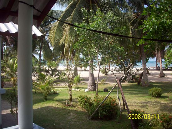 blick von unserem balkon