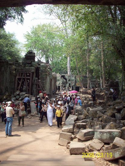 so sah es aus, wenn man nicht grad ein plaetzchen ergatterte, das nicht mit touris ueberfuellt war...