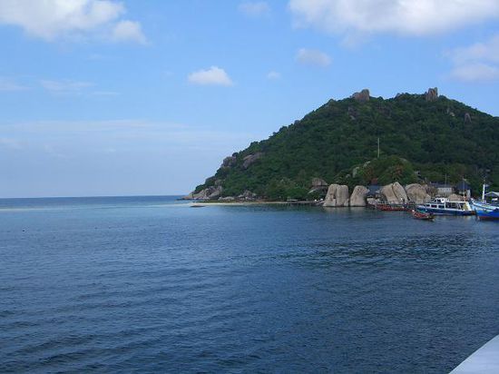 kleine vorgelagerte Insel vor Ko Tao
