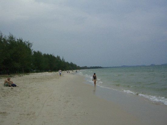 ... aber auch sehr einsame schoene Strandabschnitte