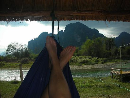 Relaxen in der Haengematte