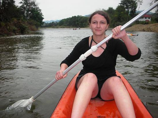 Unterwegs mit dem Kayak (da war noch alles gut)