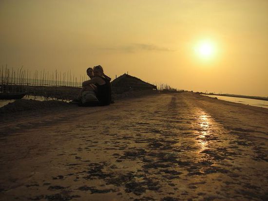 An irgend ner Baustelle direkt am Meer