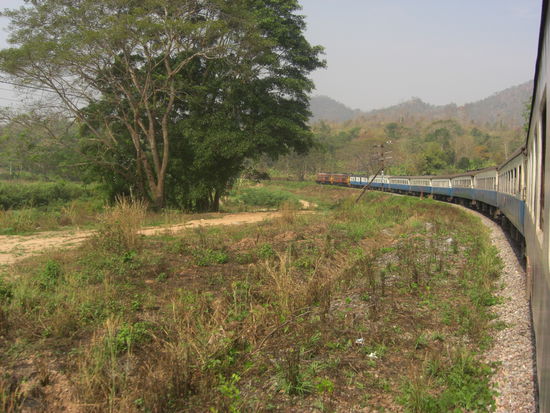 Zugfahrt nach Chiang Mai