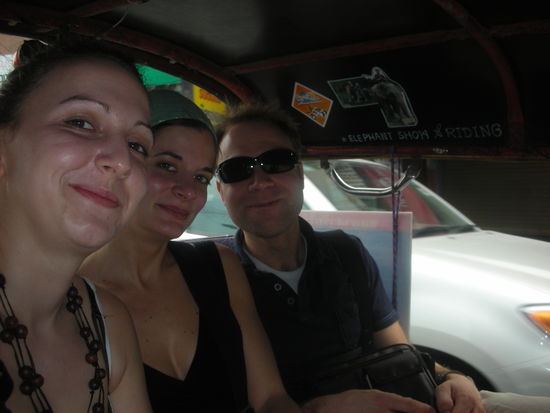 Mit dem Tuk Tuk unterwegs in Chiang Mai