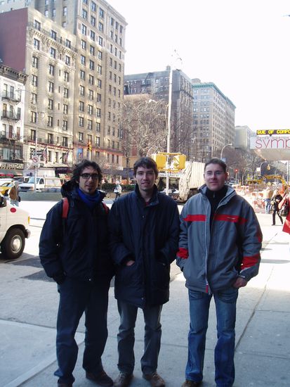 Gianni, Filipe and me