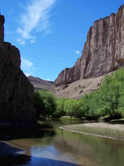 Auf dem Weg zur "Cuevas de las manos"