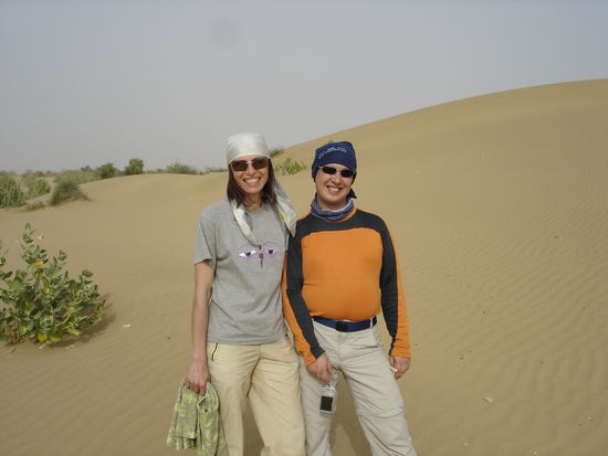 Kleini mit unserer Reisekollegin Alexandra! Die war eine Wucht!