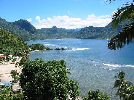 Bucht von Fagaloa bei Samamea