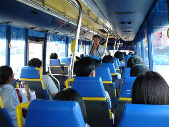 Im Bus nach Johor Bahru