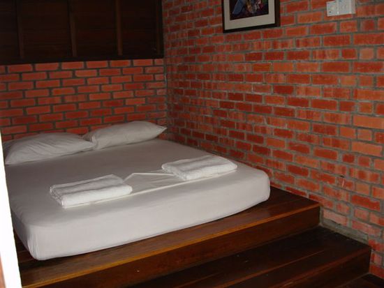 Mein Bett im Hillside Deluxe Zimmer