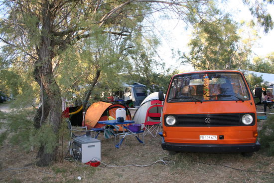 Unser Platz in Porto Vecchio